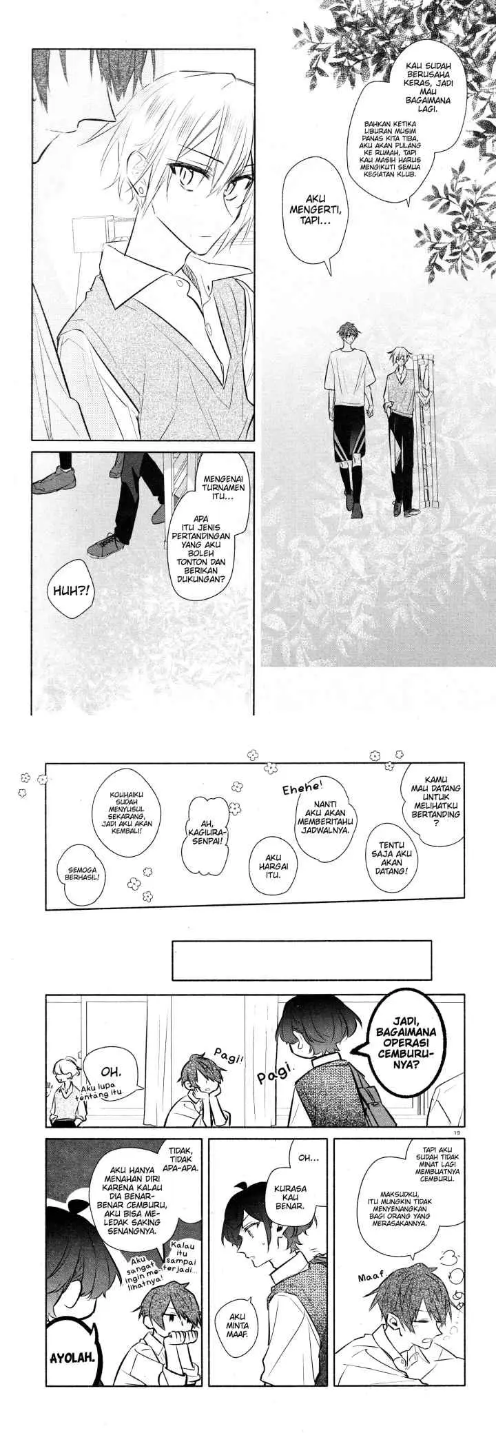 Hirano to Kagiura chapter 33.1 halaman 10