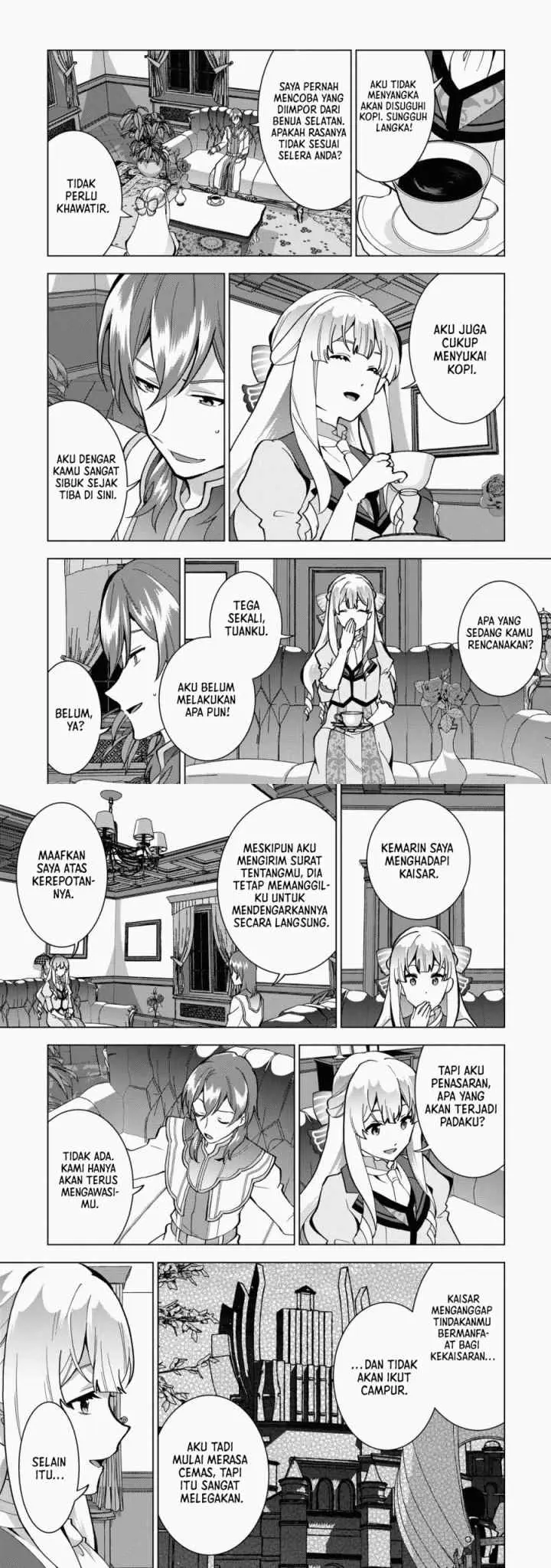 Buchigire Reijou wa Houfuku wo Chikaimashita. ~Madousho no Chikara de Sokoku wo Tataki Tsubushimasu~ chapter 8 halaman 9