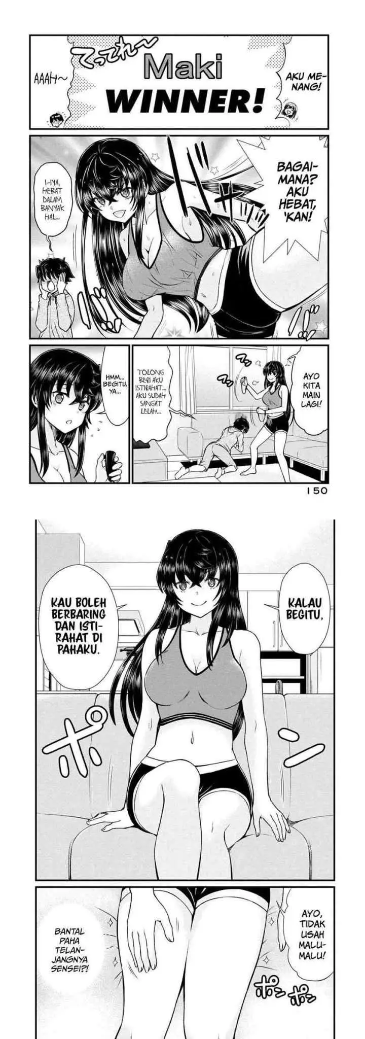 Ano Oni Kyoushi ga Boku no Ane ni Narundesuka? chapter 8 halaman 9