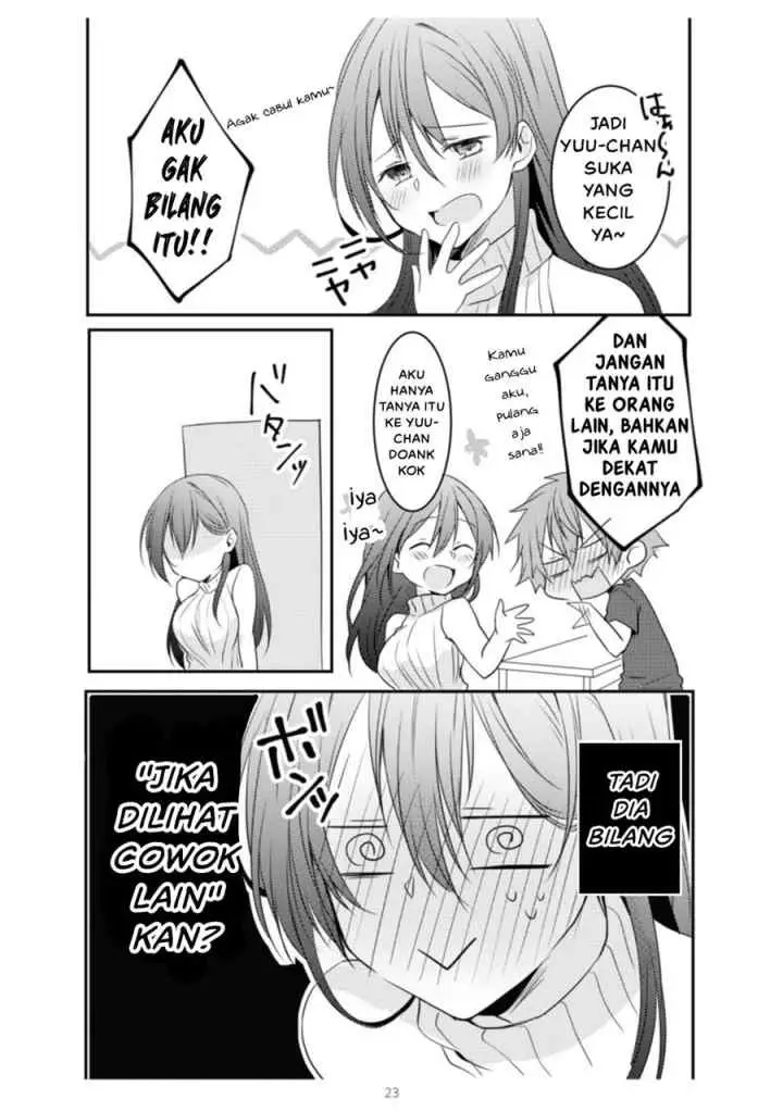 Jitsu wa Ryouomoi Kamo Shirenai Onee-san to Chuusan Danshi no Hanashi chapter 7 halaman 4