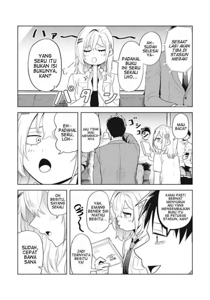 Asa no Tsuukin Densha de, Yatara to Hanashikakete Kuru Joshikousei chapter 4 halaman 12
