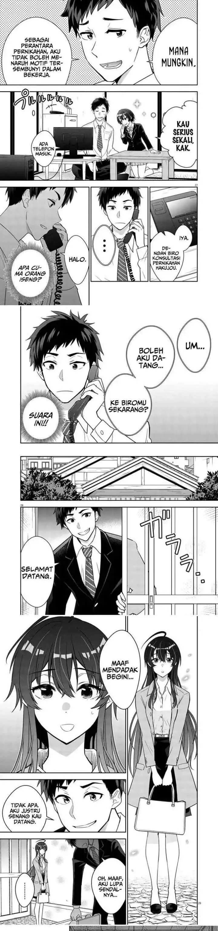 Kekkon ga Zentei no Love Comedy chapter 1 halaman 9