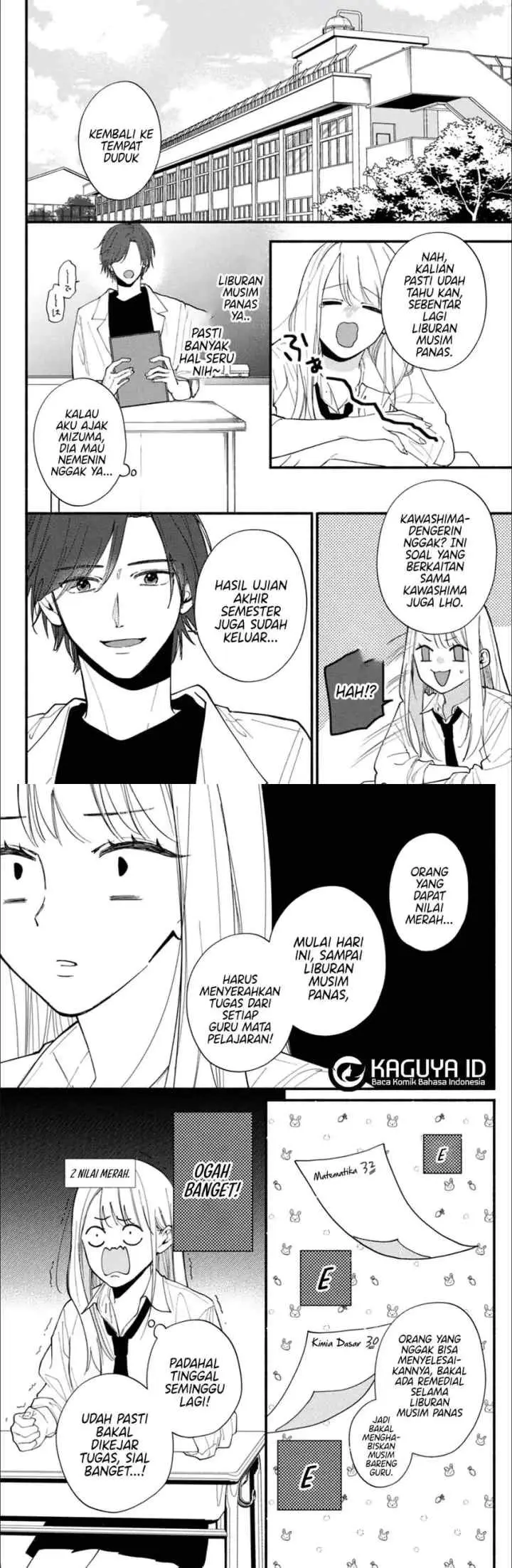 Class no Inkya ni Kareshi no Sainou ga Ari Sugiru chapter 2.2 halaman 10