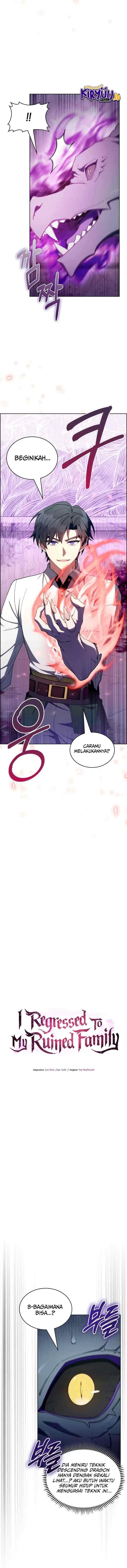 I Regressed to My Ruined Family chapter 66 halaman 8