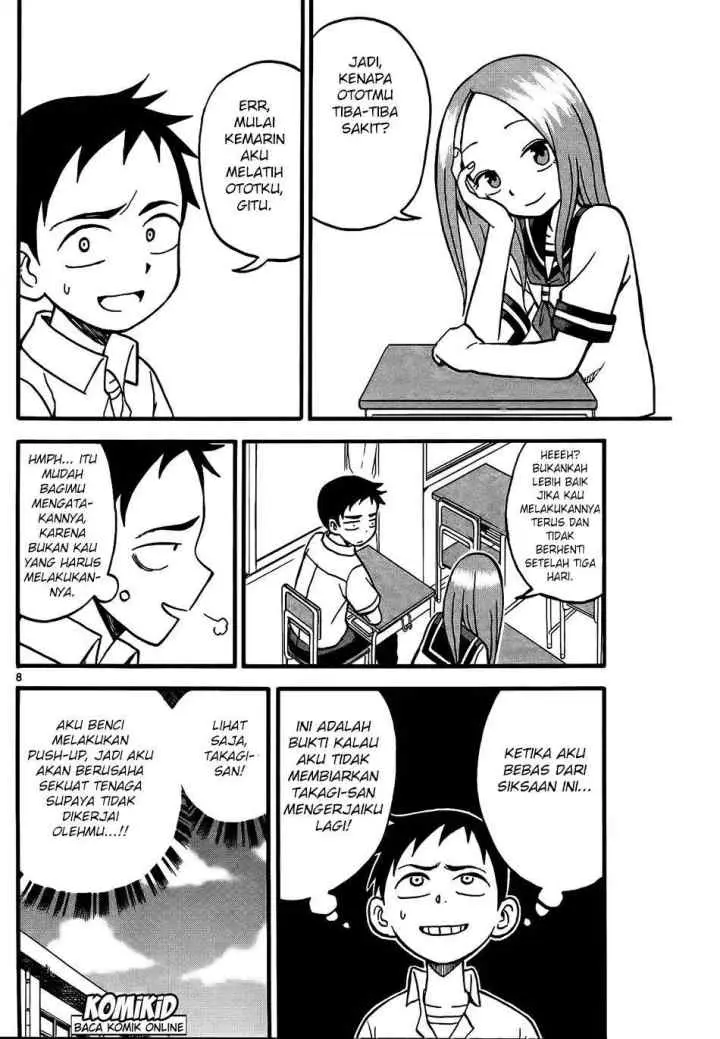 Karakai Jouzu no Takagi-san chapter 4 halaman 9