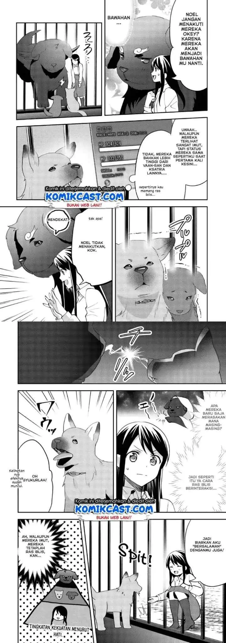 Isekai de ~Kuro no Iyashi Te~ tte Yobareteimasu chapter 40 halaman 12