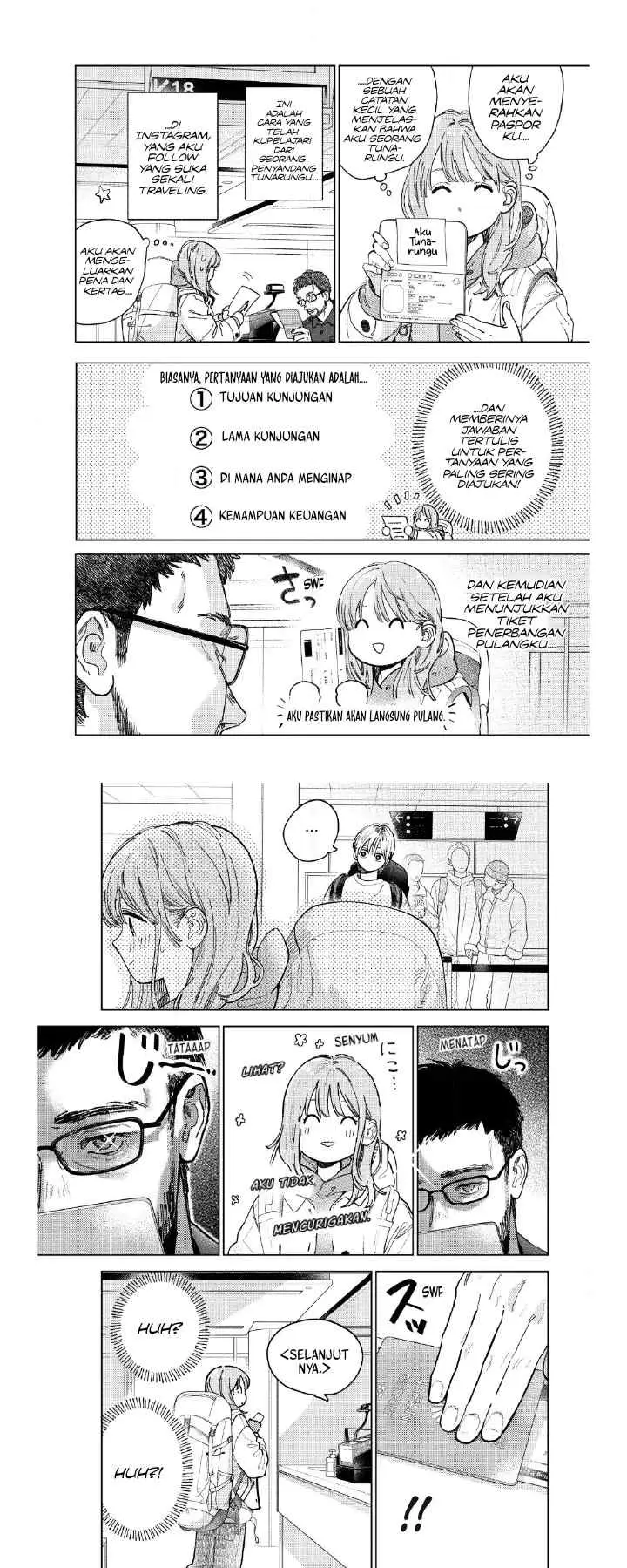 Yubisaki to Renren chapter 54 halaman 6