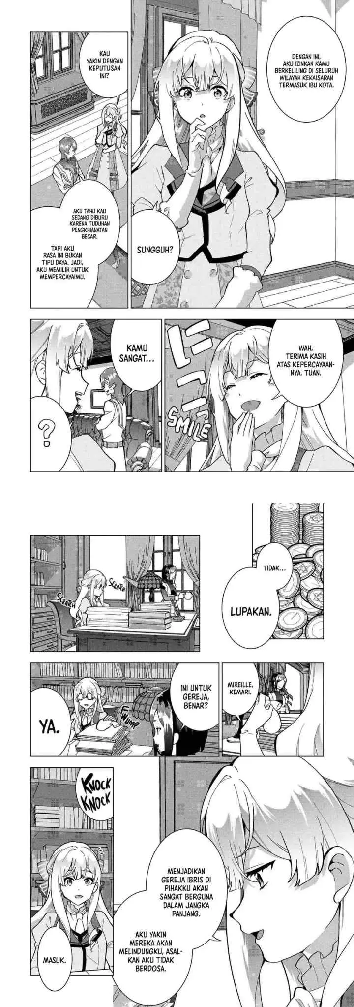 Buchigire Reijou wa Houfuku wo Chikaimashita. ~Madousho no Chikara de Sokoku wo Tataki Tsubushimasu~ chapter 5 halaman 8
