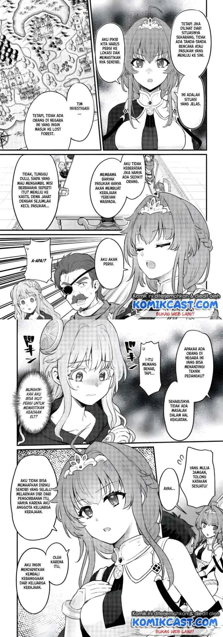 Ikenie ni Natta Ore ga Nazeka Jashin wo Horoboshite Shimatta Ken chapter 5 halaman 4