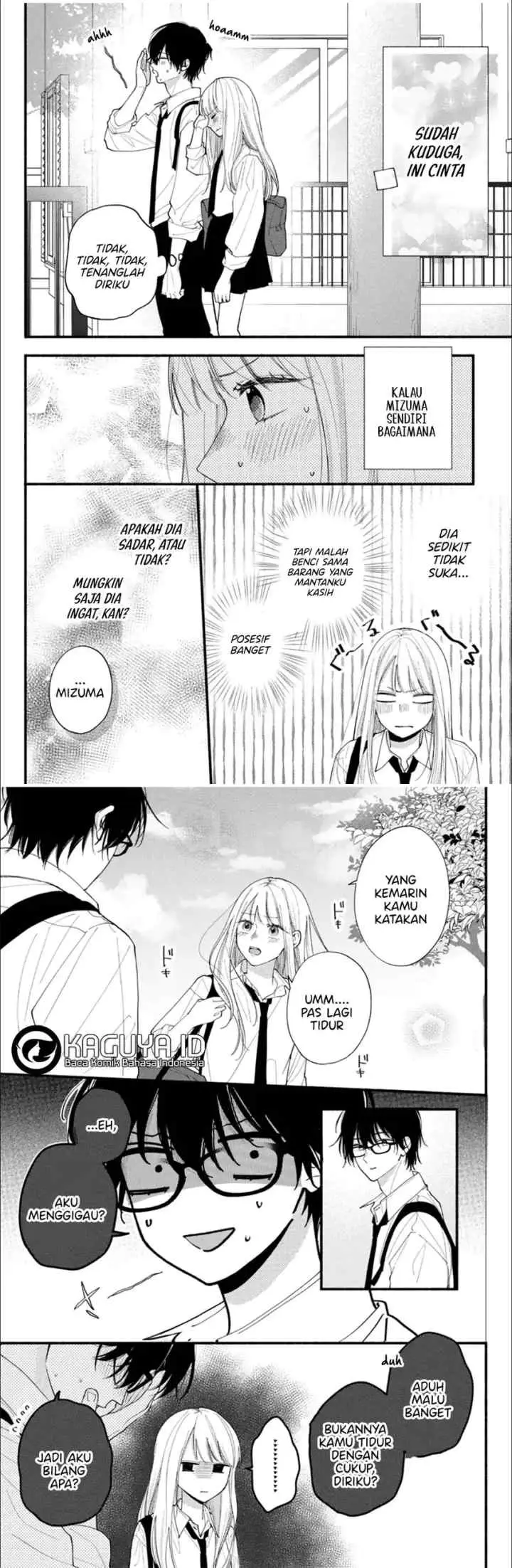 Class no Inkya ni Kareshi no Sainou ga Ari Sugiru chapter 4.1 halaman 5