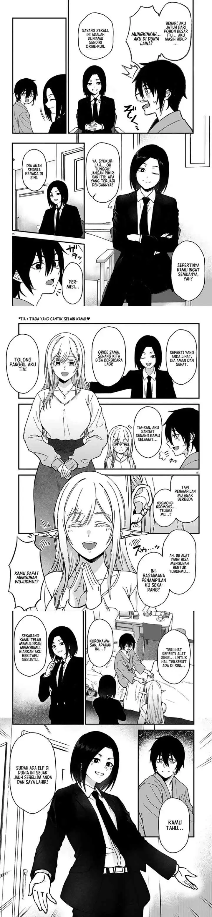Isekai Kara Kita Elf to Tomo ni Sugosu Nichijou chapter 1 halaman 8