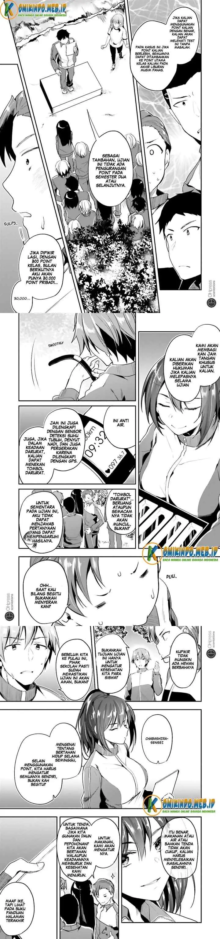 Youkoso Jitsuryoku Shijou Shugi no Kyoushitsu e chapter 16 halaman 11