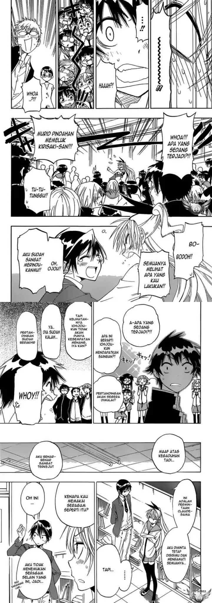 Nisekoi chapter 15 halaman 4