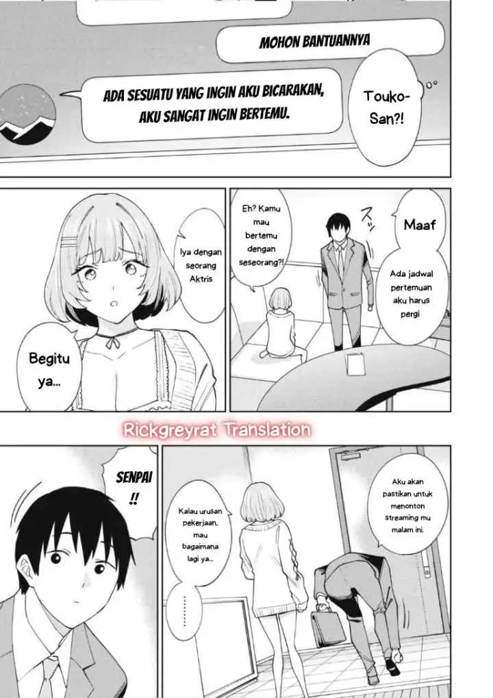 Ninki Haishinsa Tachi no Manager chapter 4.1 halaman 6