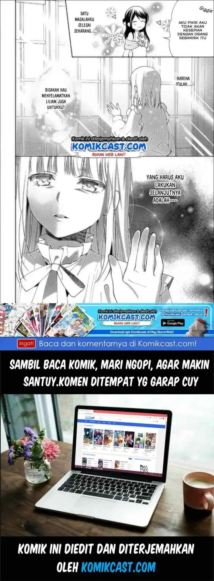 Isekai de ~Kuro no Iyashi Te~ tte Yobareteimasu chapter 36 halaman 16