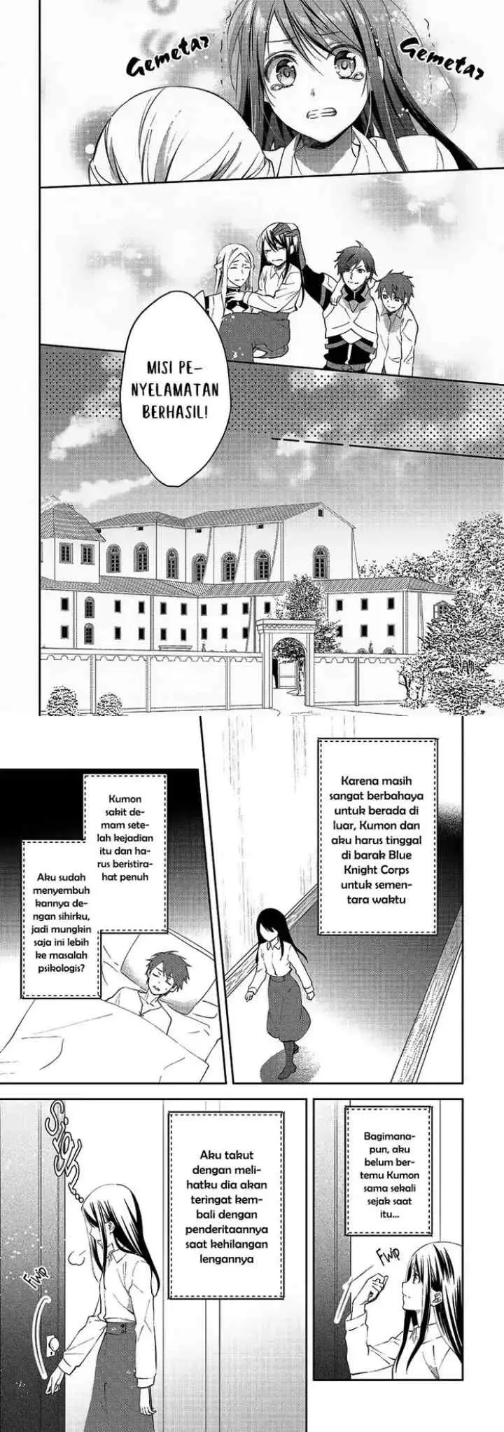 Isekai de ~Kuro no Iyashi Te~ tte Yobareteimasu chapter 15 halaman 6