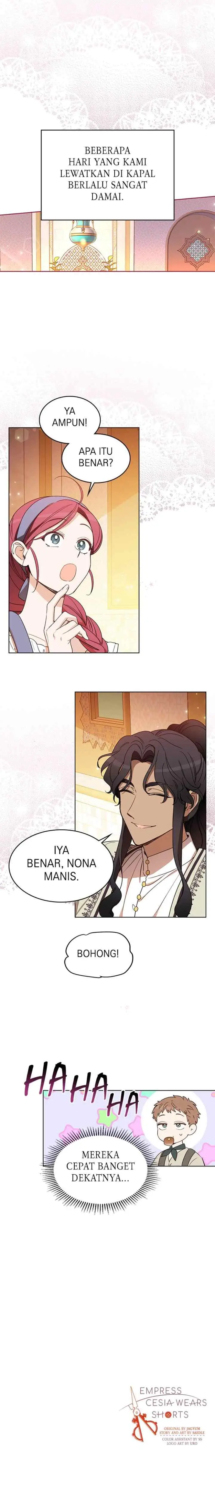 Queen Cecia's Shorts chapter 74 halaman 18