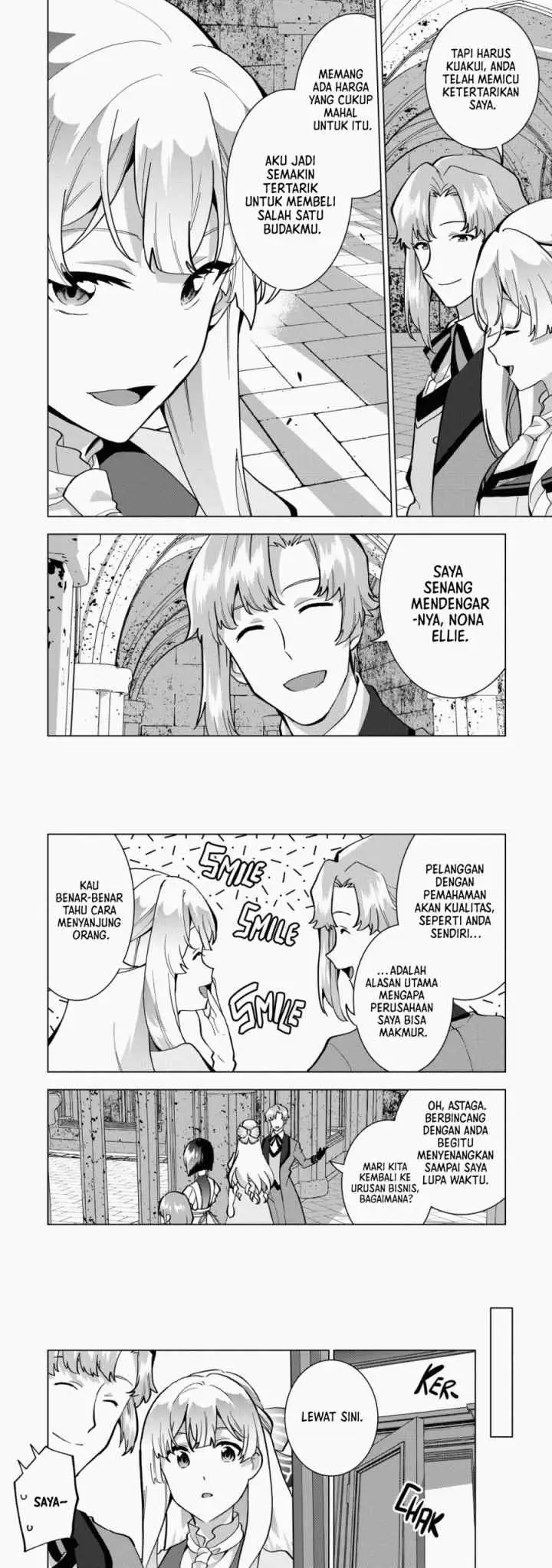 Buchigire Reijou wa Houfuku wo Chikaimashita. ~Madousho no Chikara de Sokoku wo Tataki Tsubushimasu~ chapter 8 halaman 4