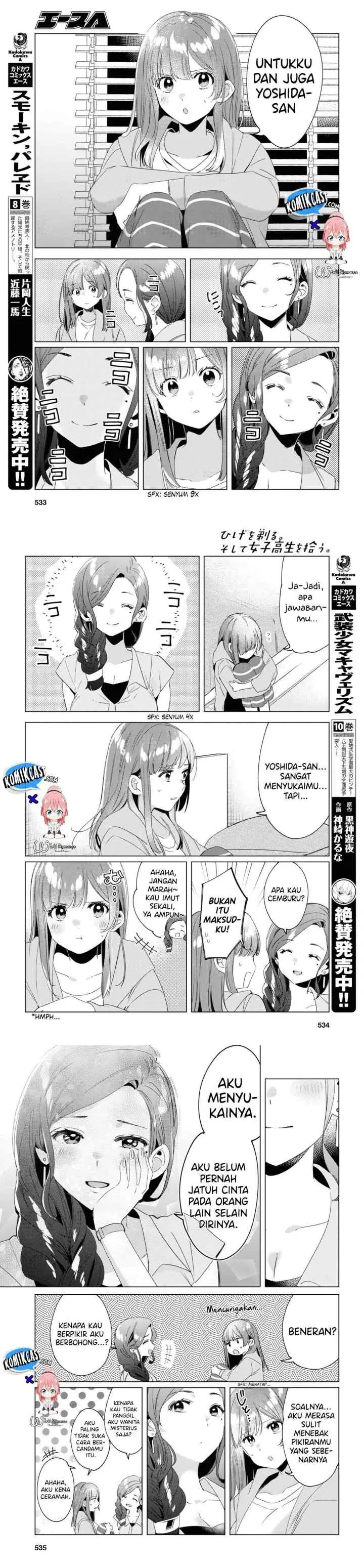 Hige Wo Soru. Soshite Joshikosei Wo Hirou chapter 16 halaman 10