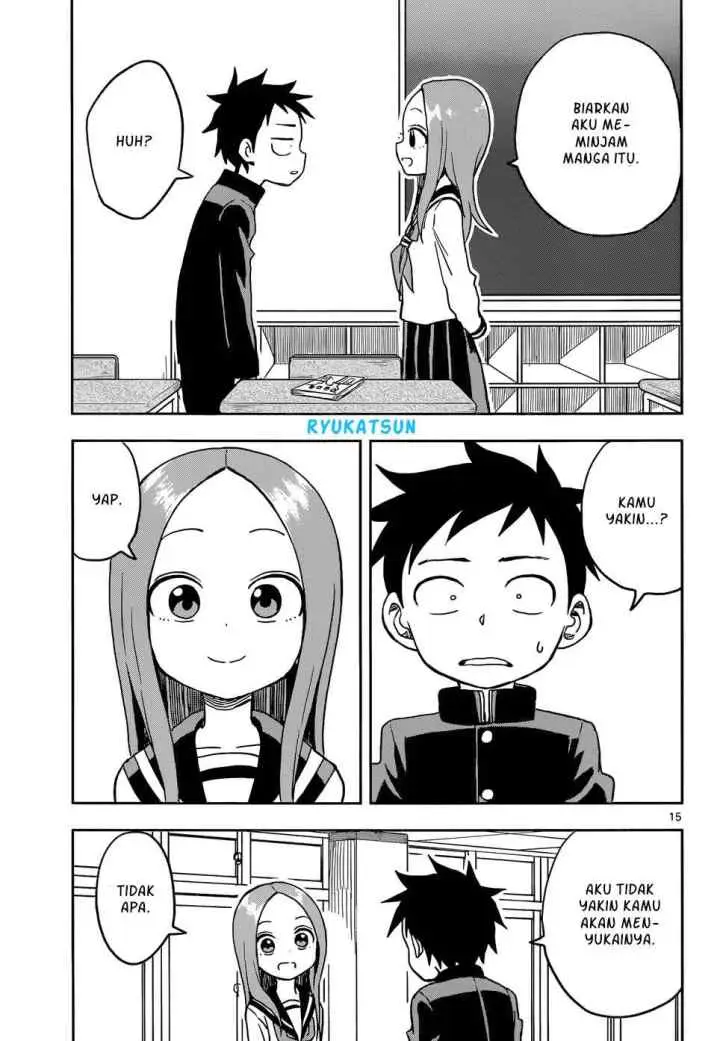 Karakai Jouzu no Takagi-san chapter 104 halaman 16