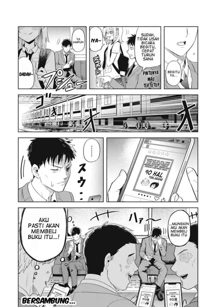 Asa no Tsuukin Densha de, Yatara to Hanashikakete Kuru Joshikousei chapter 4 halaman 14