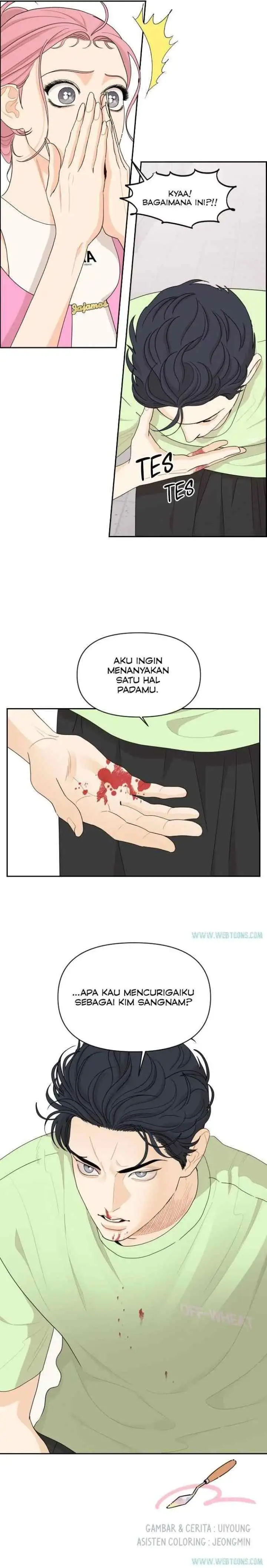 By the Way, in the Wind chapter 37 halaman 13