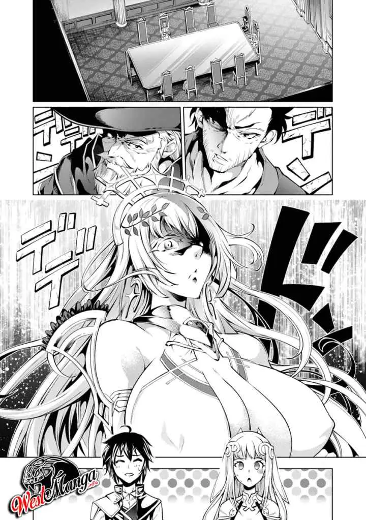Kamigami ni Sodaterare Shimo no, Saikyou to Naru chapter 4.1 halaman 4