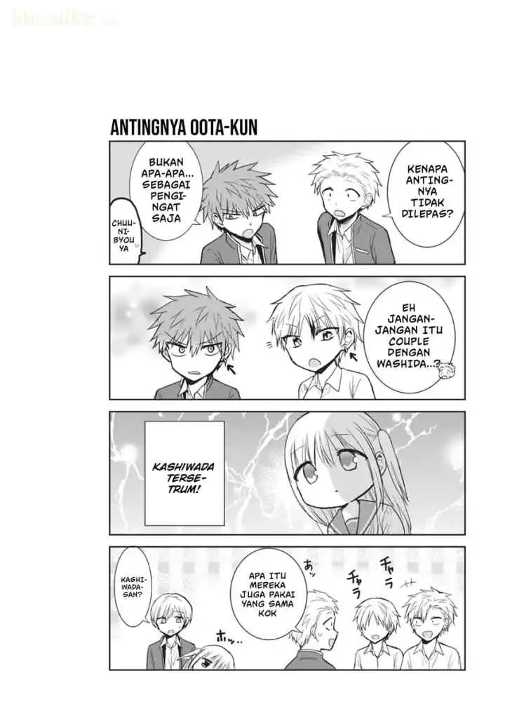 Kao ni denai Kashiwada-san to Kao ni deru Ota-kun chapter 95 halaman 11