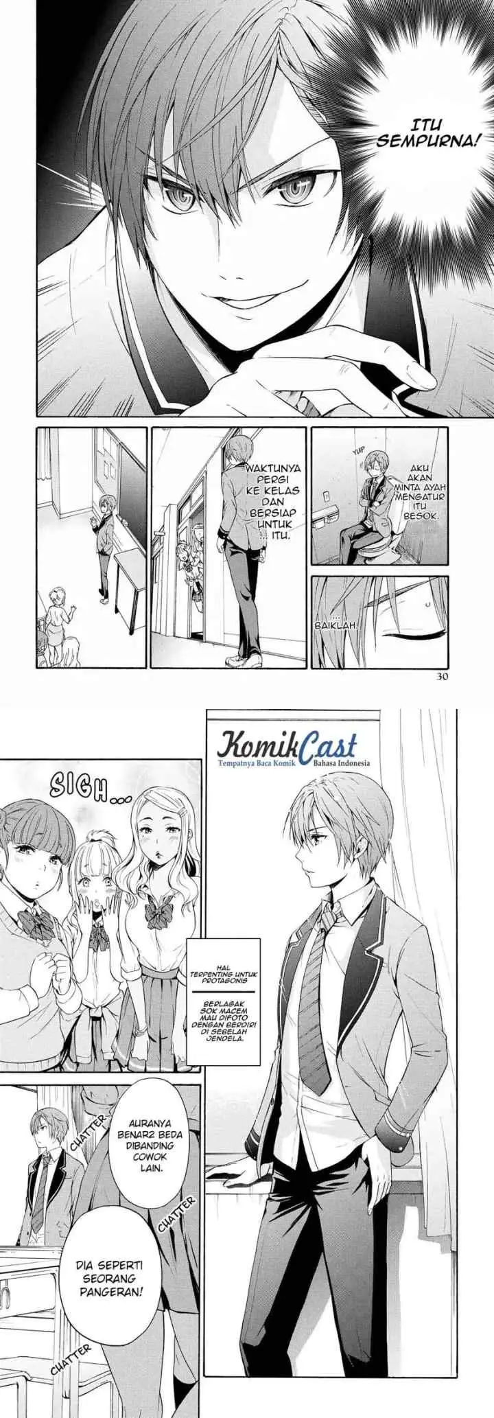 Akuyaku Ouji wa Koi ga Dekinai chapter 1 halaman 10