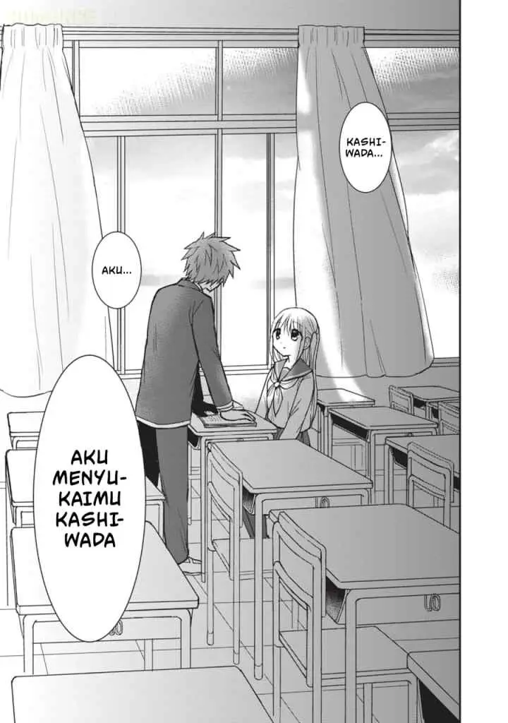 Kao ni denai Kashiwada-san to Kao ni deru Ota-kun chapter 100 halaman 10