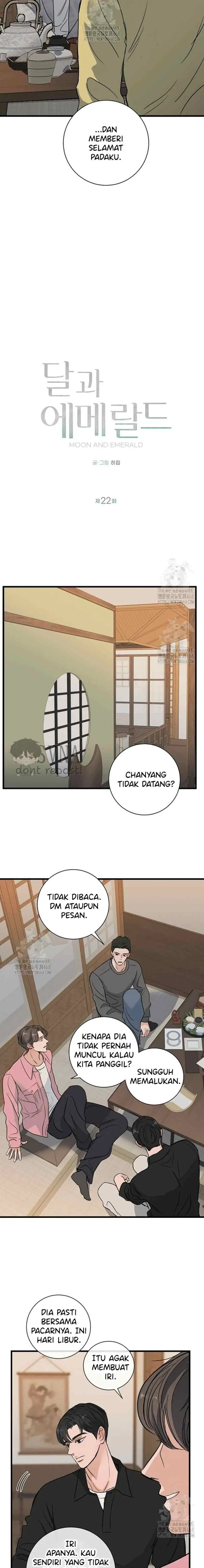 Moon and Emerald chapter 22 halaman 5
