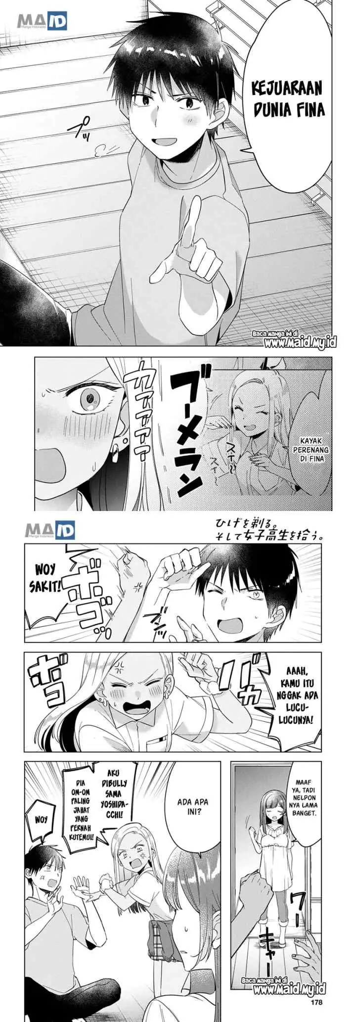Hige Wo Soru. Soshite Joshikosei Wo Hirou chapter 12 halaman 13