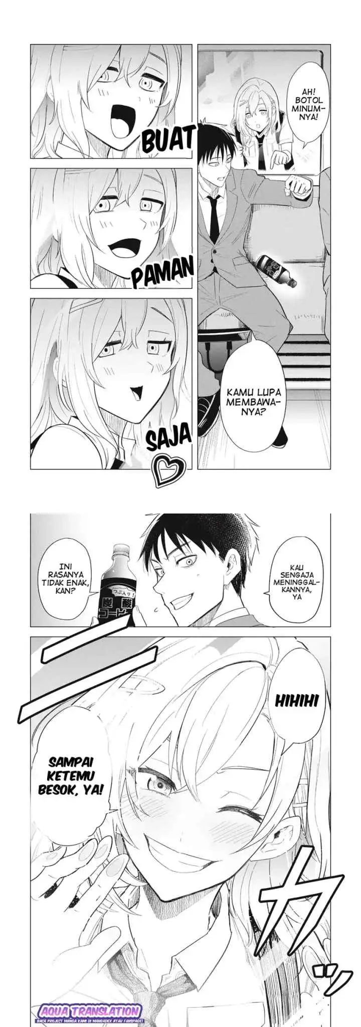 Asa no Tsuukin Densha de, Yatara to Hanashikakete Kuru Joshikousei chapter 1 halaman 9