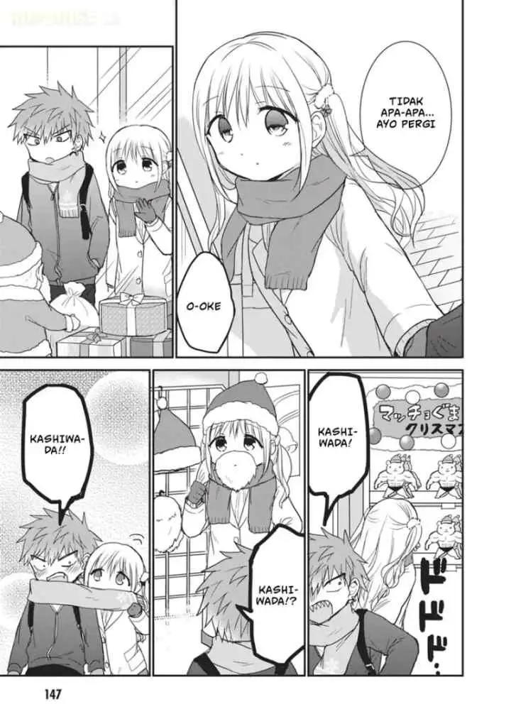 Kao ni denai Kashiwada-san to Kao ni deru Ota-kun chapter 111 halaman 8