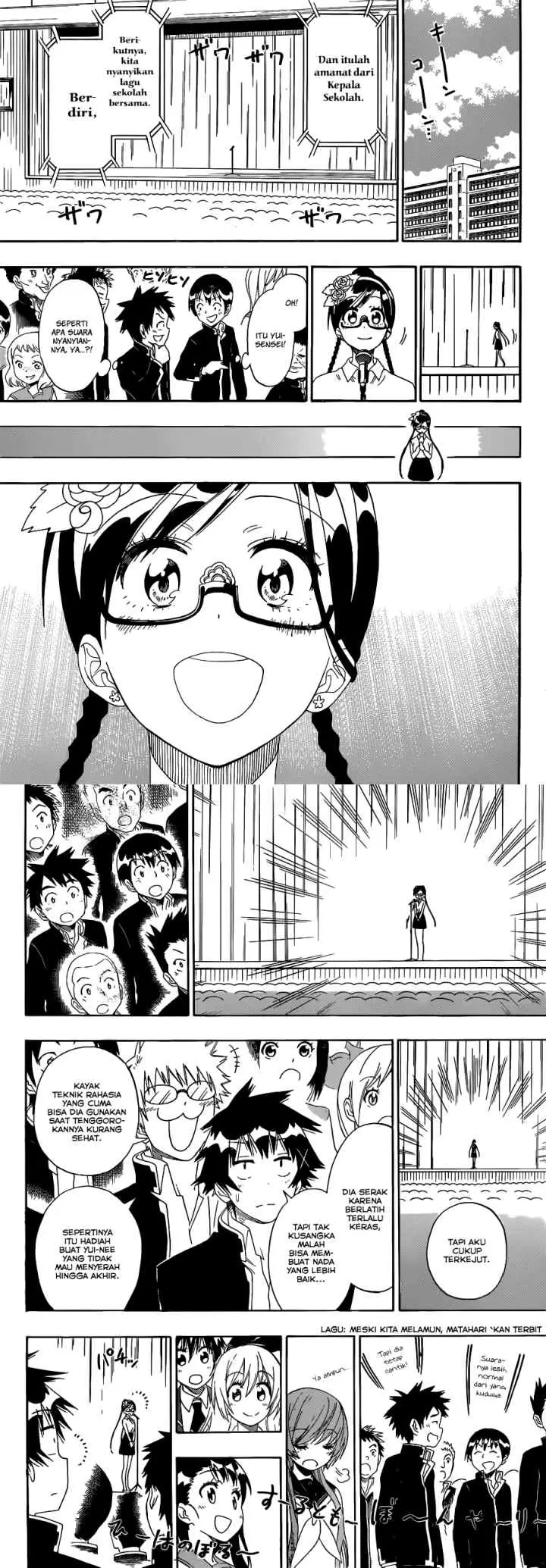 Nisekoi chapter 135 halaman 9
