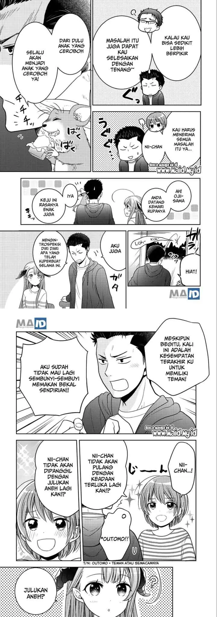 Kitaku Tochuu de Yome to Musume ga Dekita n dakedo Dragon datta chapter 10.1 halaman 7
