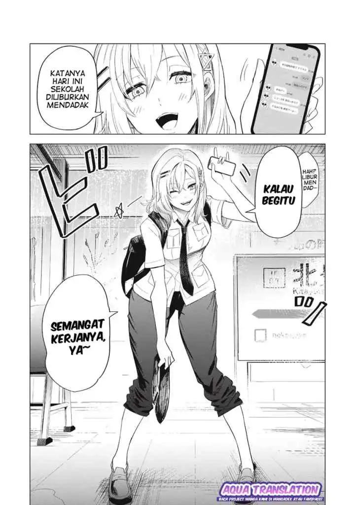 Asa no Tsuukin Densha de, Yatara to Hanashikakete Kuru Joshikousei chapter 3 halaman 15