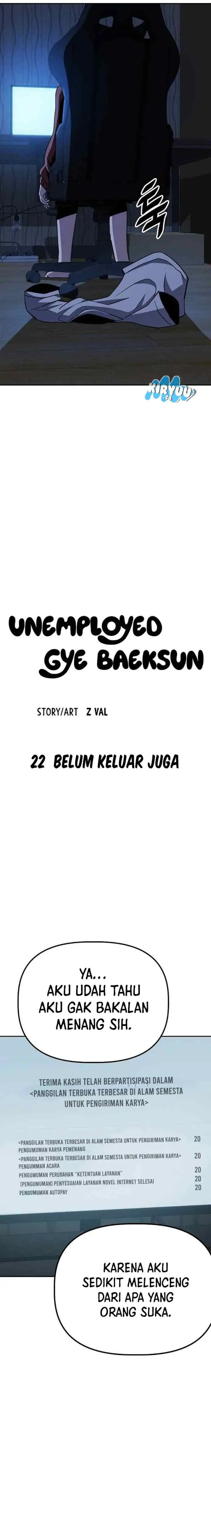 Unemployed and Jobless Gye Baek-Sun chapter 22 halaman 5