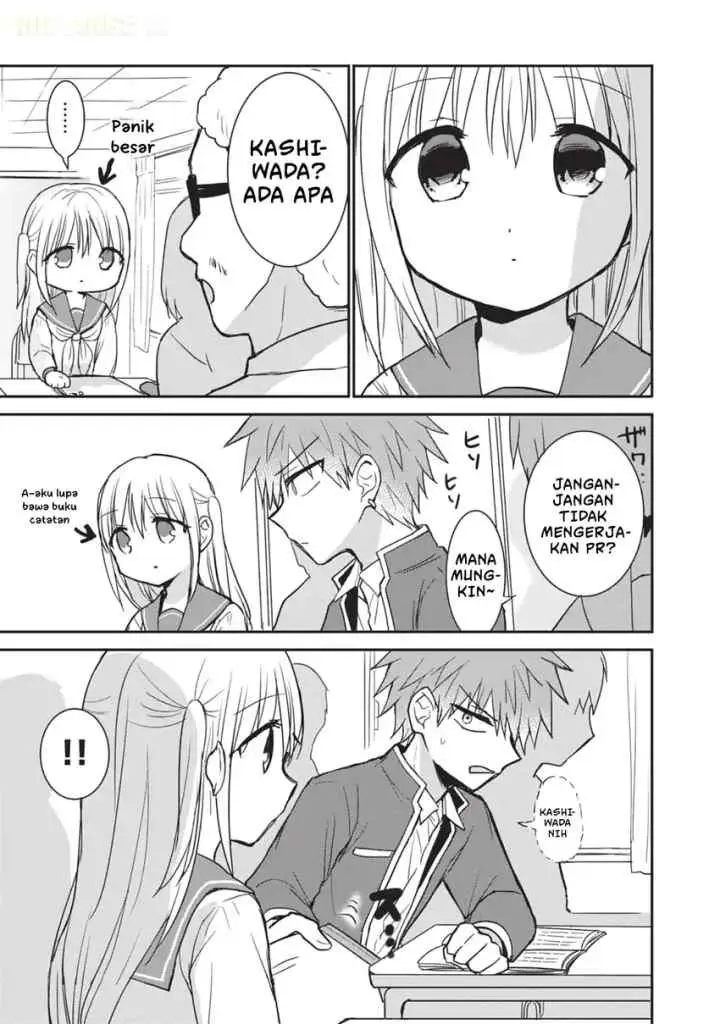 Kao ni denai Kashiwada-san to Kao ni deru Ota-kun chapter 96 halaman 12