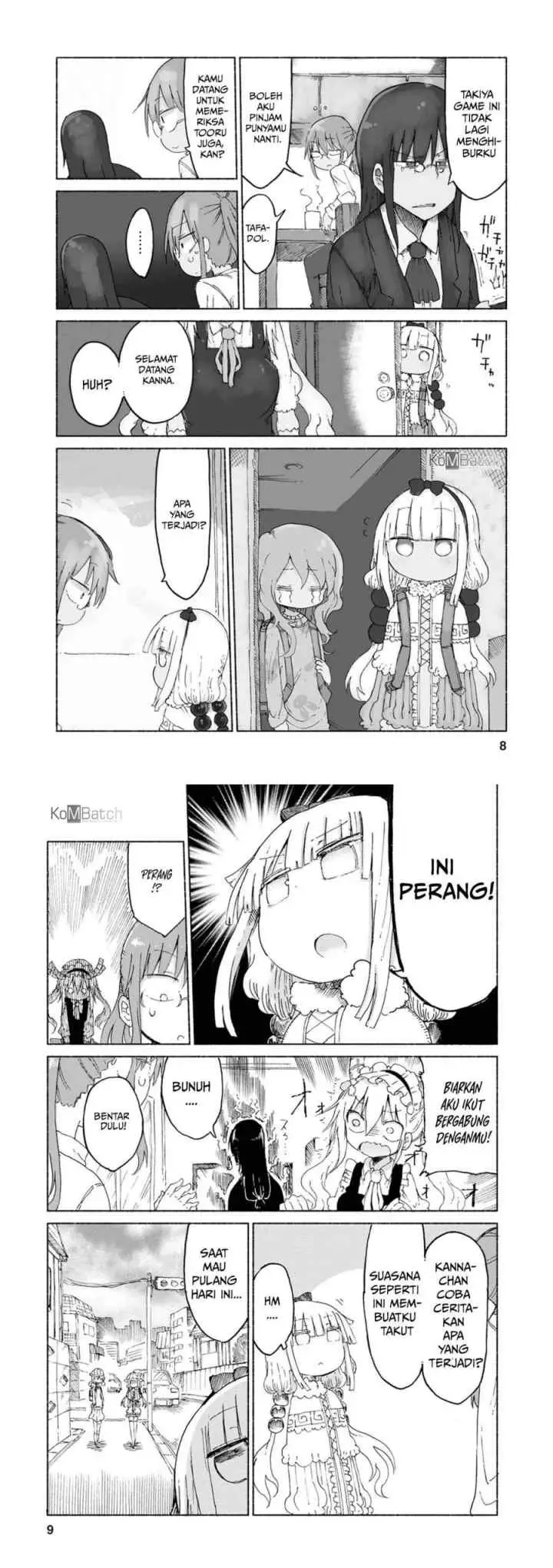 Kobayashi-san Chi no Maid Dragon chapter 21 halaman 4