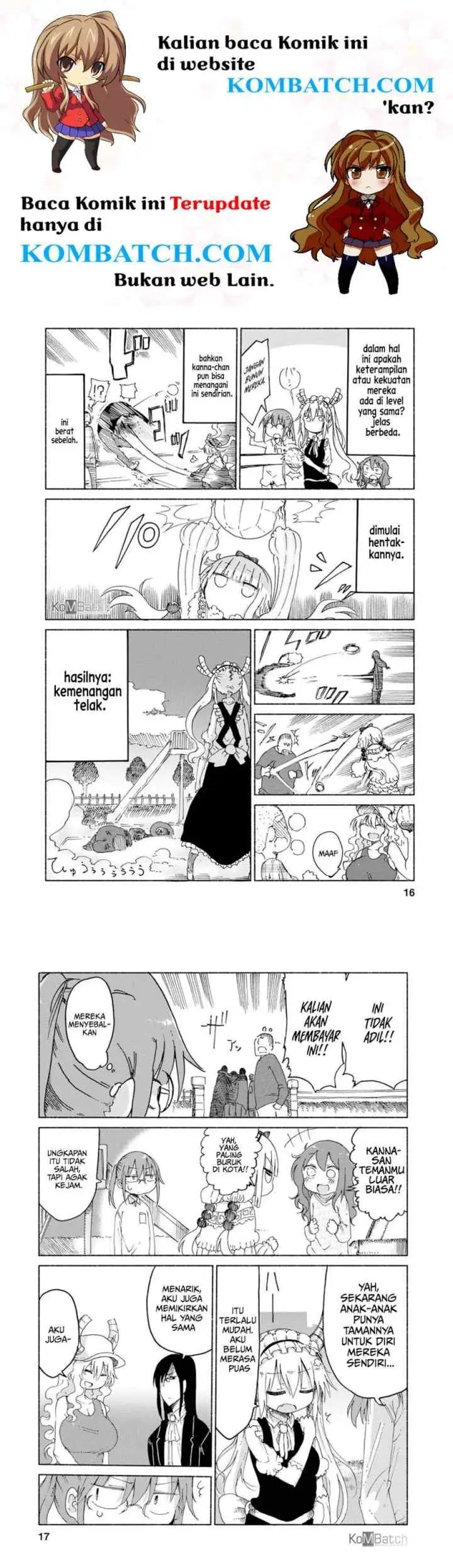 Kobayashi-san Chi no Maid Dragon chapter 21 halaman 8