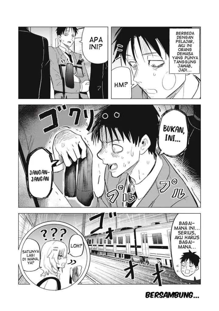 Asa no Tsuukin Densha de, Yatara to Hanashikakete Kuru Joshikousei chapter 3 halaman 17