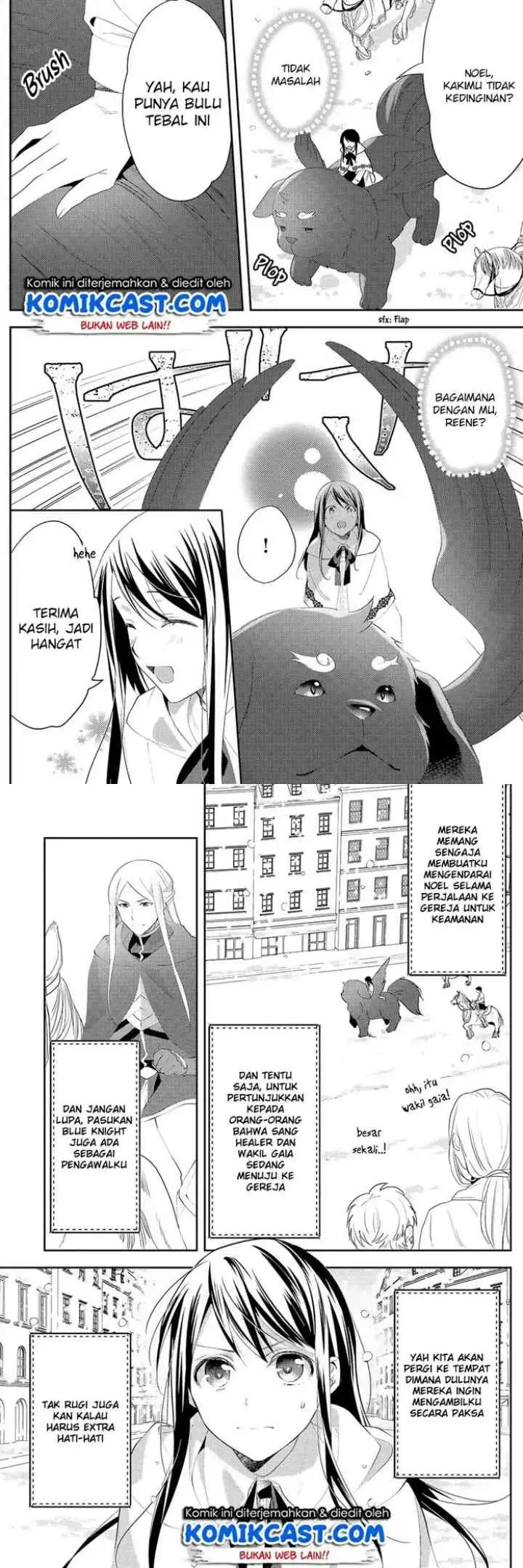 Isekai de ~Kuro no Iyashi Te~ tte Yobareteimasu chapter 28 halaman 5
