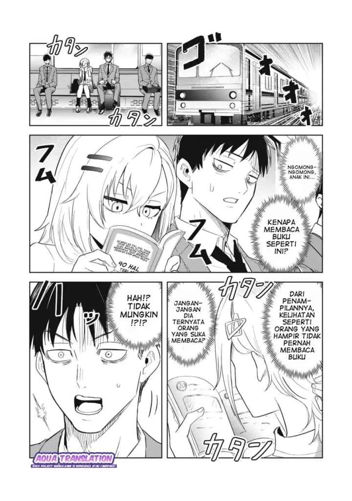 Asa no Tsuukin Densha de, Yatara to Hanashikakete Kuru Joshikousei chapter 4 halaman 6
