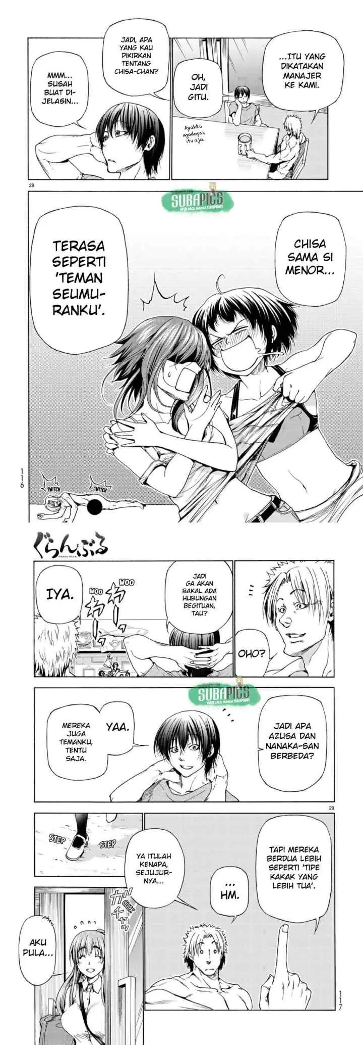Grand Blue chapter 29 halaman 15