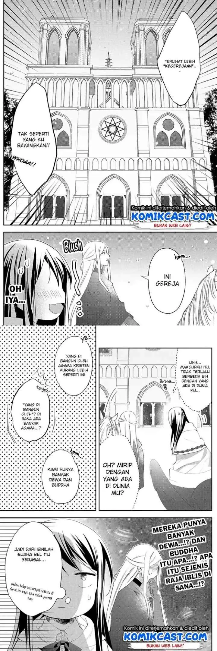 Isekai de ~Kuro no Iyashi Te~ tte Yobareteimasu chapter 28 halaman 6