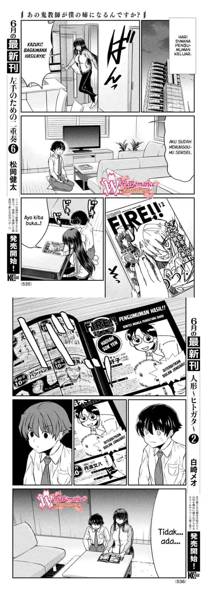 Ano Oni Kyoushi ga Boku no Ane ni Narundesuka? chapter 22 halaman 9