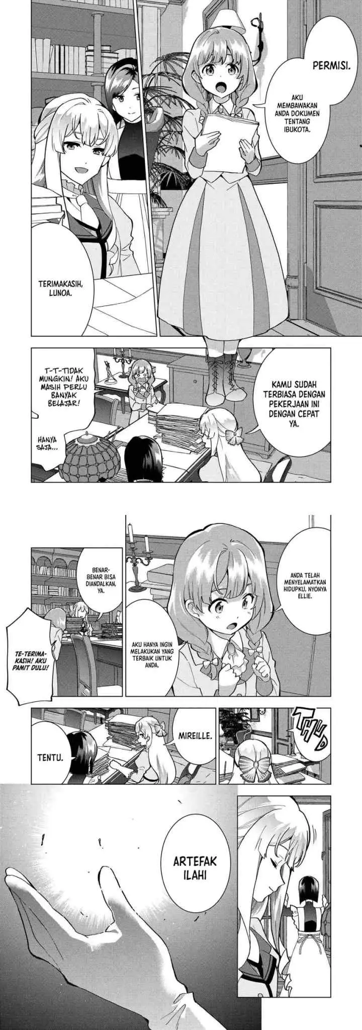 Buchigire Reijou wa Houfuku wo Chikaimashita. ~Madousho no Chikara de Sokoku wo Tataki Tsubushimasu~ chapter 5 halaman 9