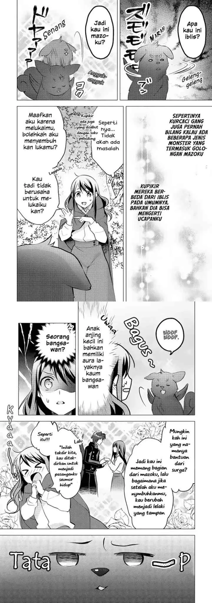 Isekai de ~Kuro no Iyashi Te~ tte Yobareteimasu chapter 10 halaman 9