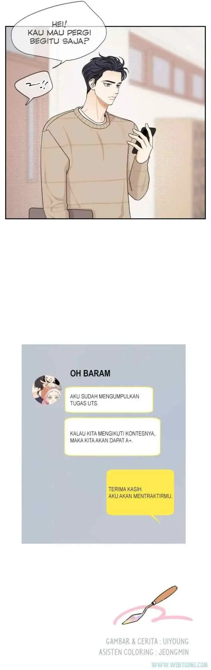 By the Way, in the Wind chapter 24 halaman 16